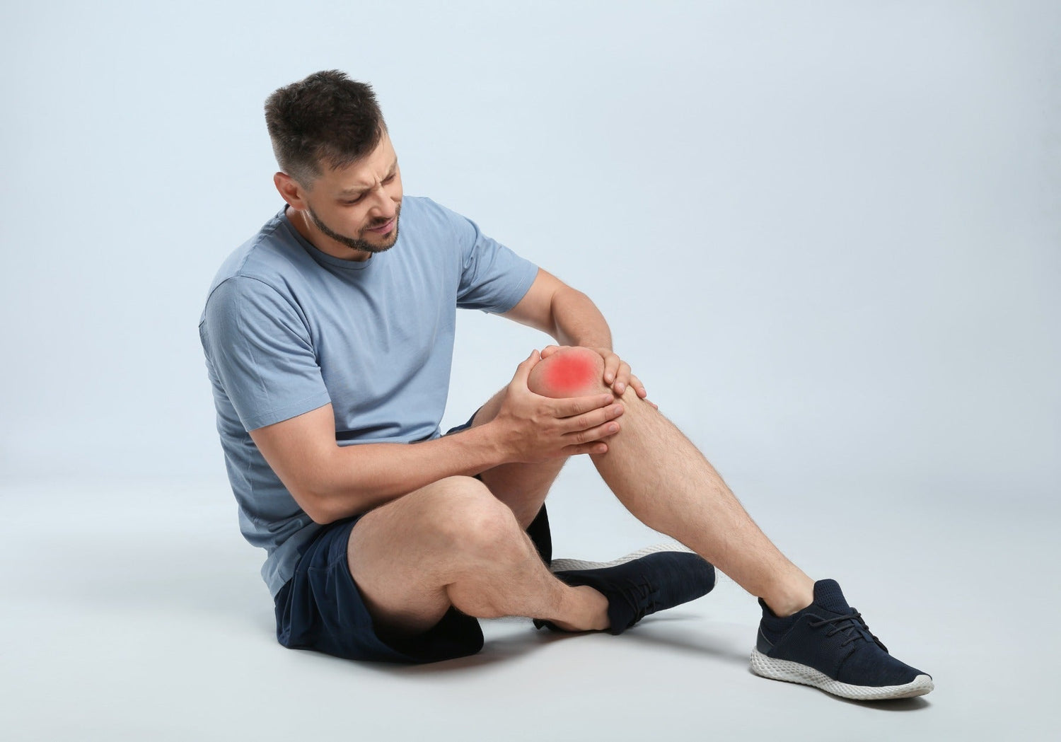 Man having joint pain