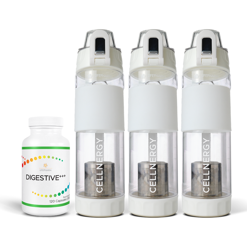 Gut Defense System: DIGESTIVE+++ and Cellnergy Hydration System
